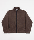 Adidas Sherpa Fleece in Brown and Black