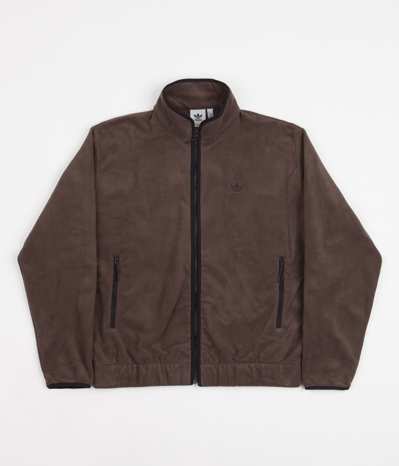 Adidas Sherpa Fleece in Brown and Black