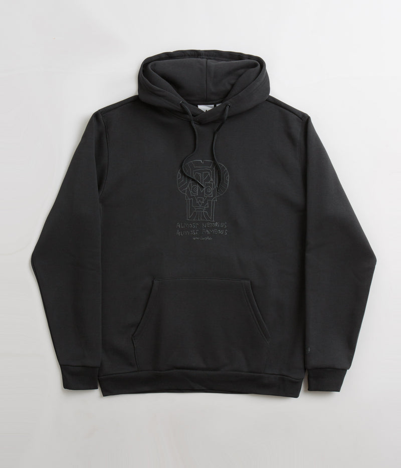 Adidas Shmoofoil Art Hoodie in Black
