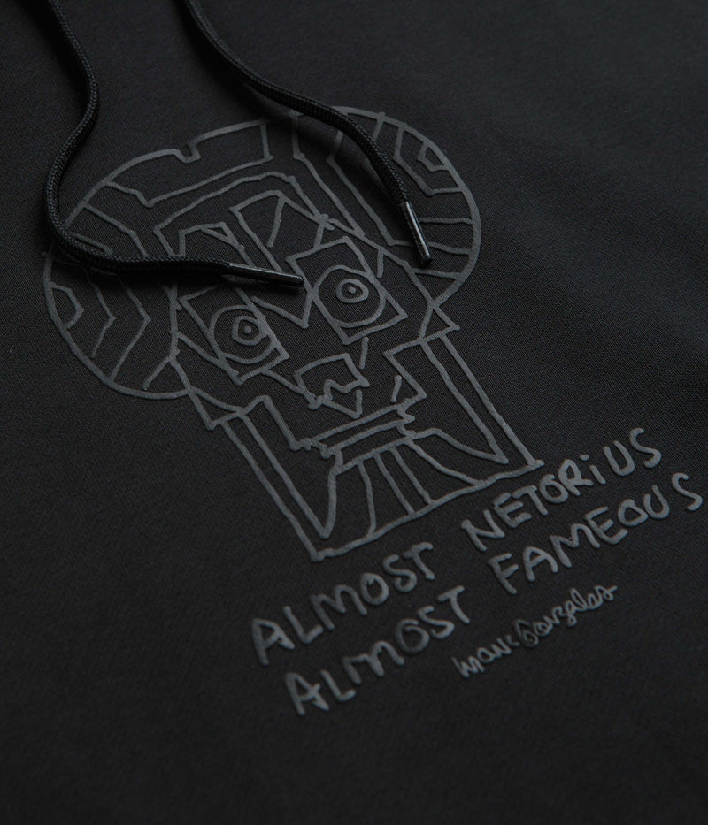 Adidas Shmoofoil Art Hoodie in Black