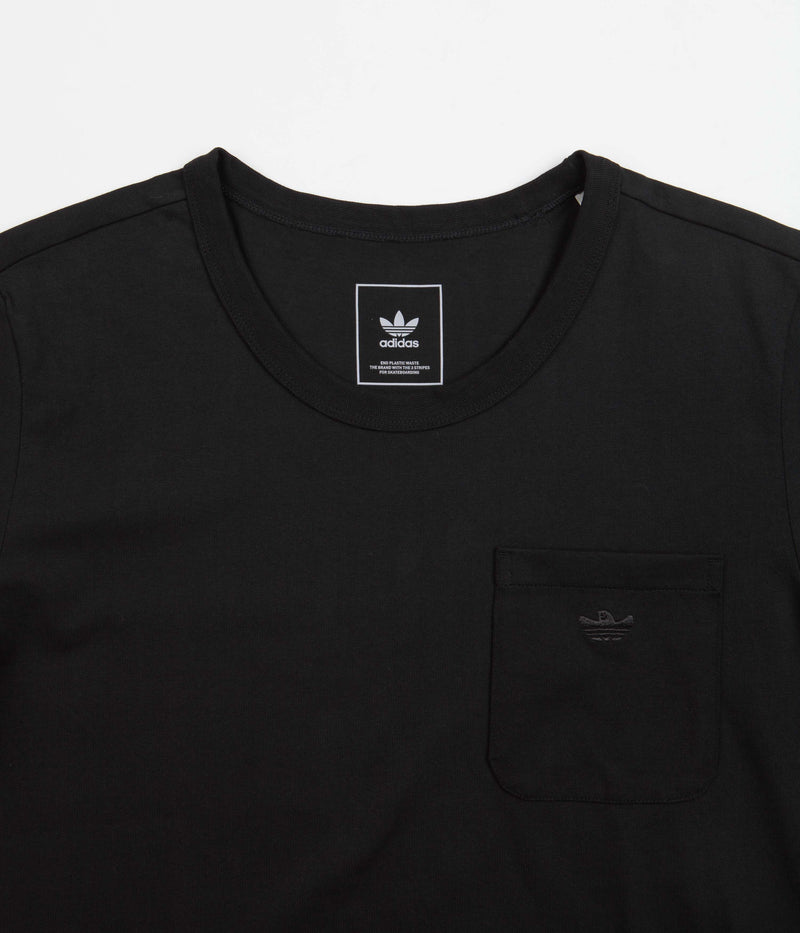 Adidas Shmoofoil Heavyweight Pocket T-Shirt in Black