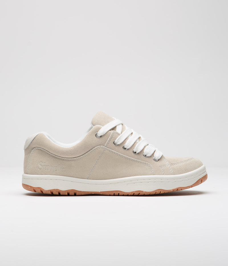 Simple Standard Issue OS Shoes in Oatmeal