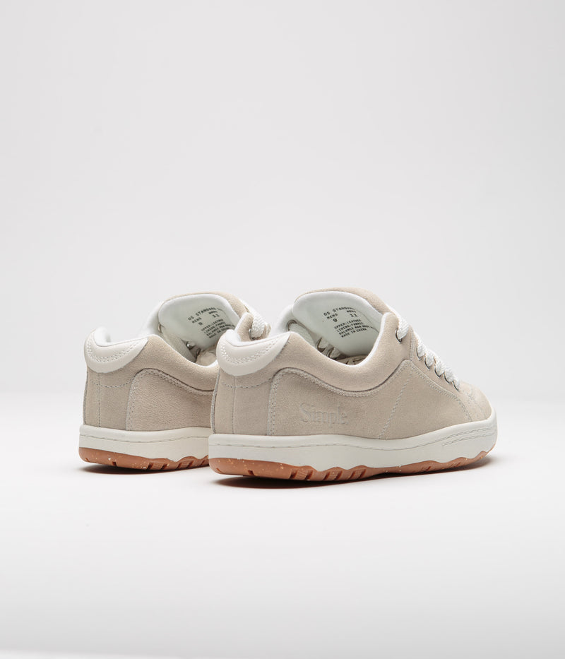 Simple Standard Issue OS Shoes in Oatmeal