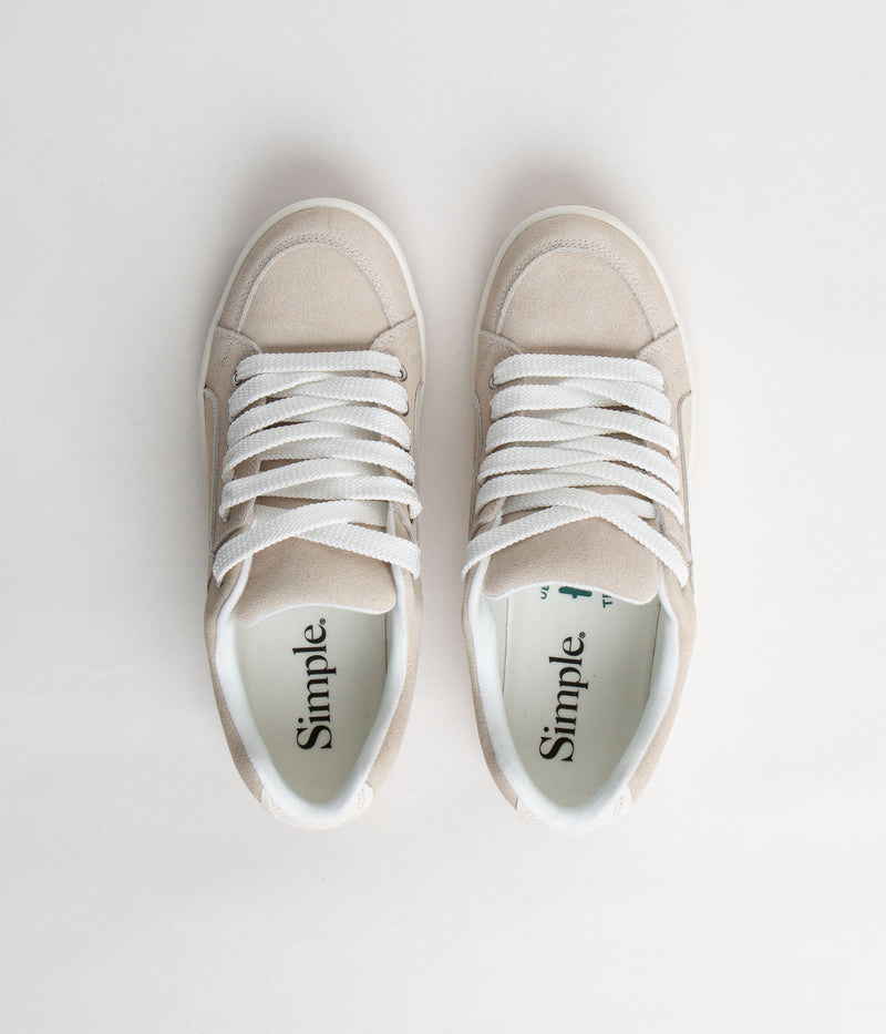 Simple Standard Issue OS Shoes in Oatmeal