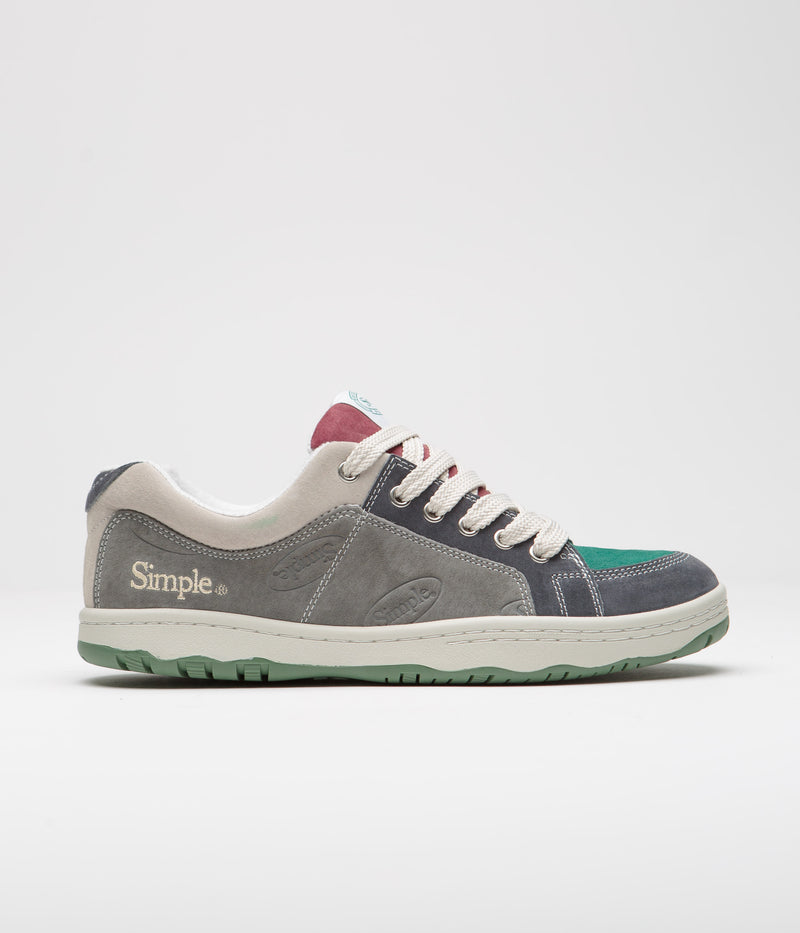 Simple x Garbstore OS Shoes in Multi
