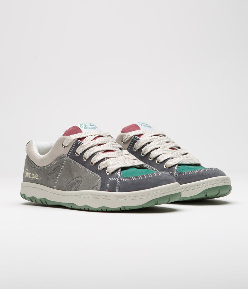 Simple x Garbstore OS Shoes in Multi