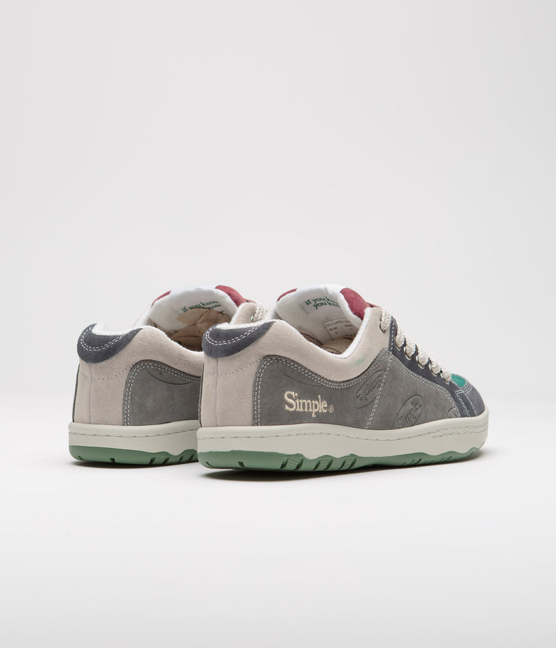 Simple x Garbstore OS Shoes in Multi
