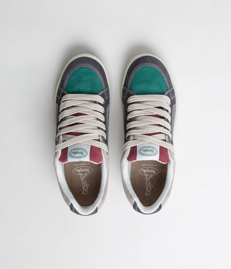 Simple x Garbstore OS Shoes in Multi