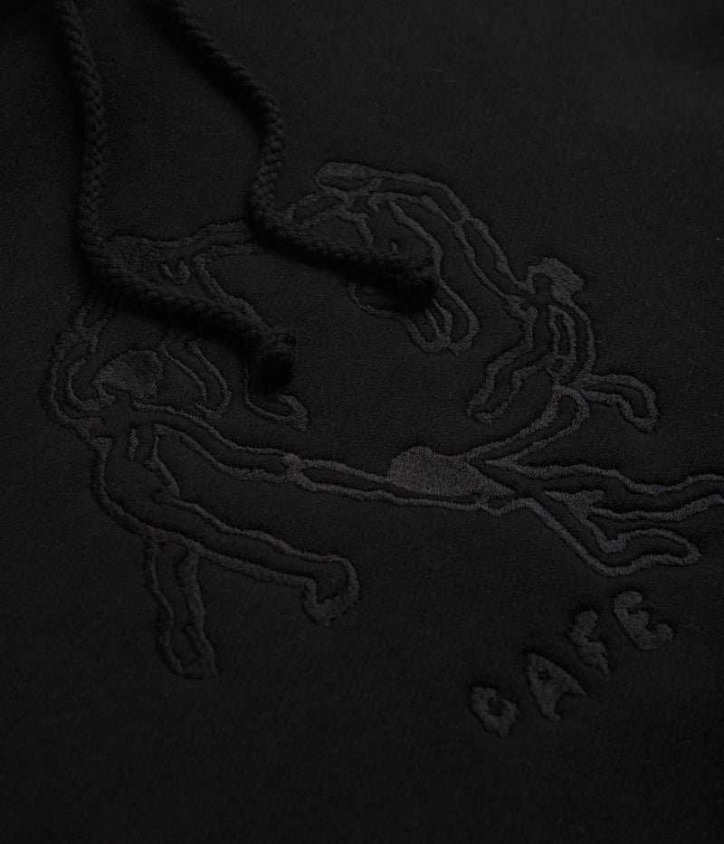 Skateboard Cafe Dance Circle Hoodie in Black