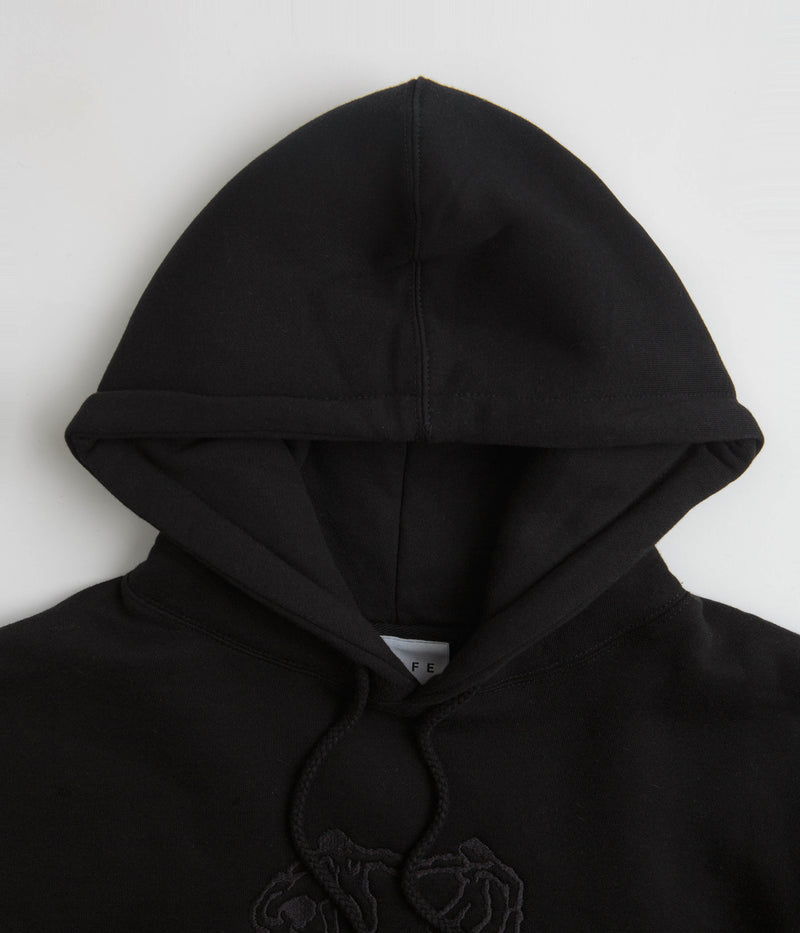 Skateboard Cafe Dance Circle Hoodie in Black