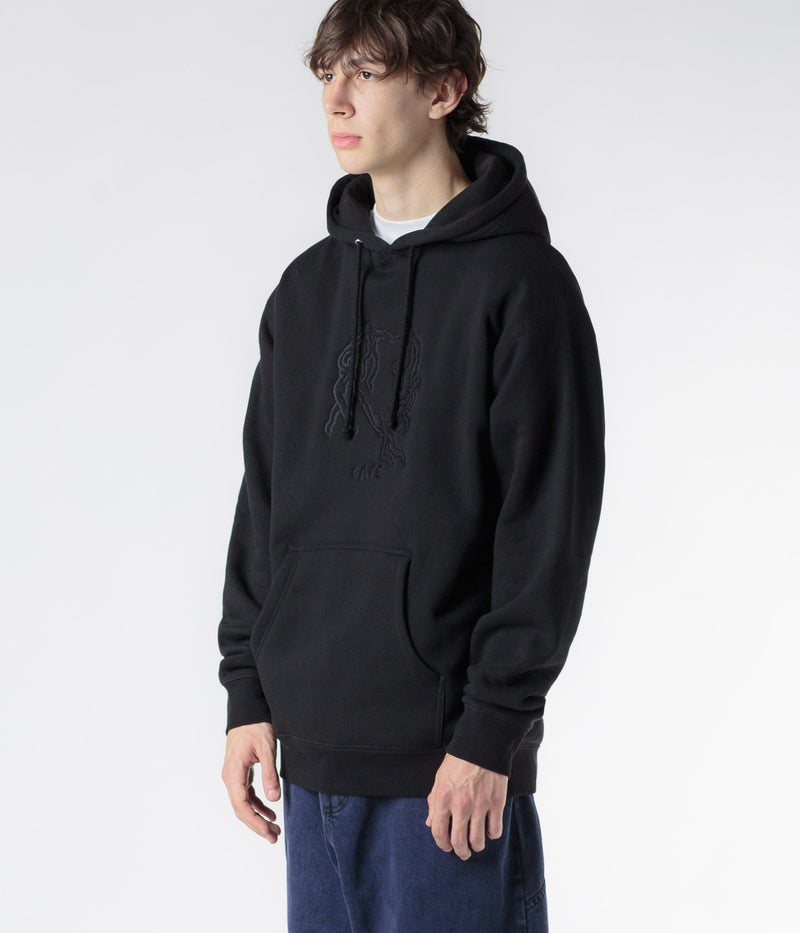 Skateboard Cafe Dance Circle Hoodie in Black