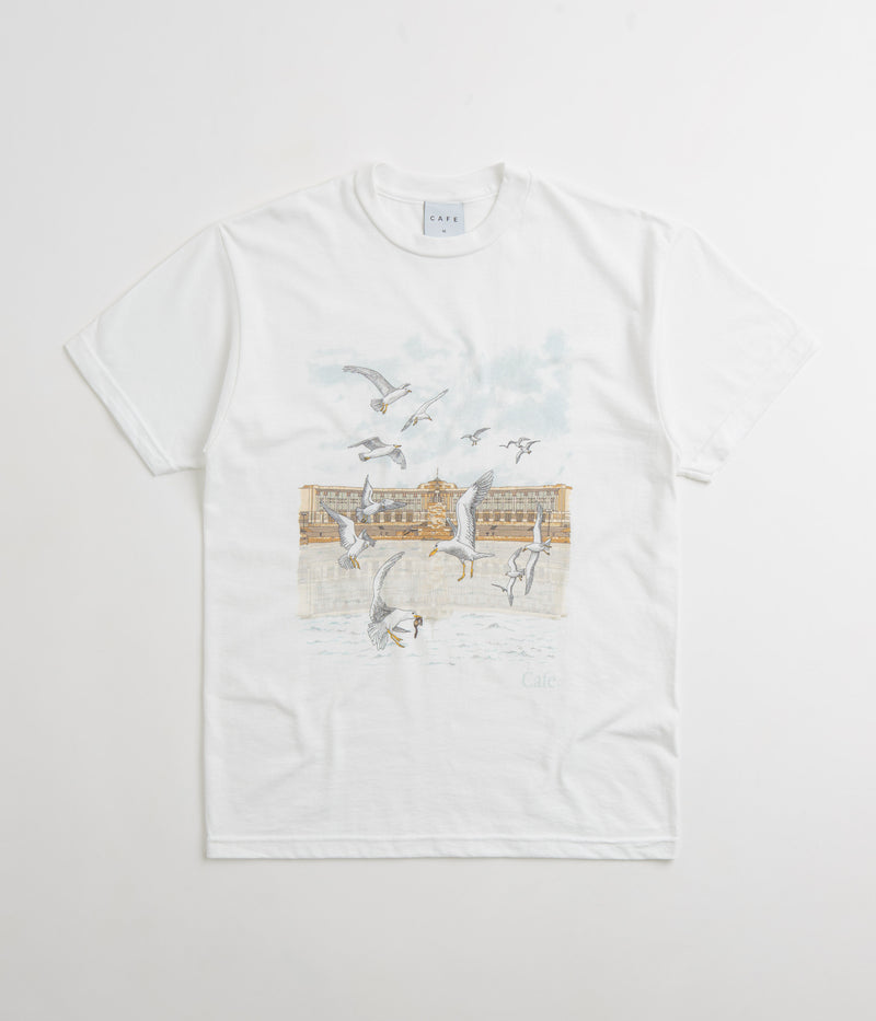 Skateboard Cafe Lloyds T-Shirt in White