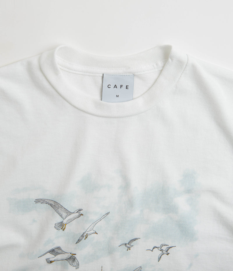 Skateboard Cafe Lloyds T-Shirt in White