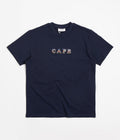 Skateboard Cafe Mr Finbar T-Shirt in Navy