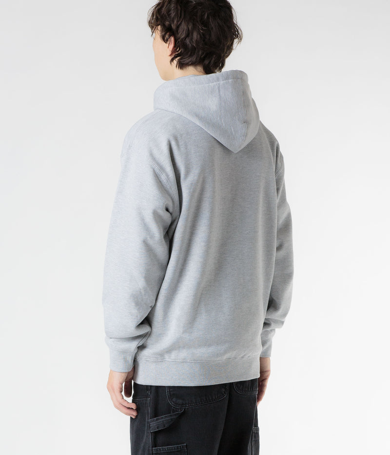 Skateboard Cafe Pals Hoodie in Heather Grey