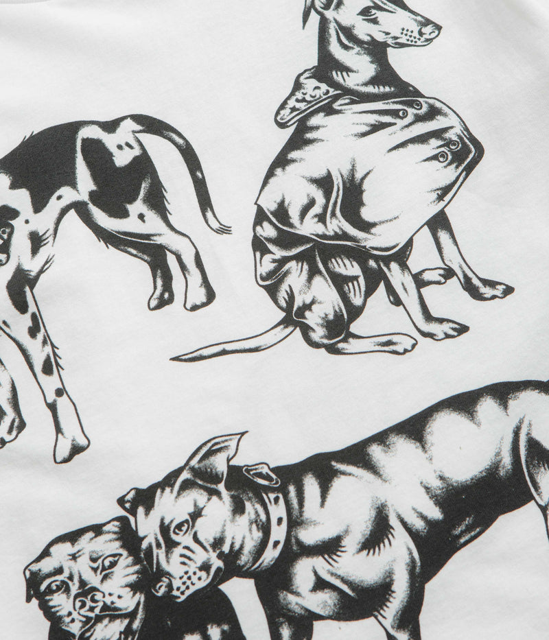 Skateboard Cafe Pooch T-Shirt in White