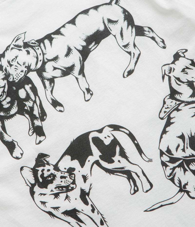 Skateboard Cafe Pooch T-Shirt in White