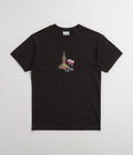 Skateboard Cafe Vino T-Shirt in Black
