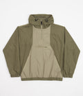 Adidas Skateboarding Anorak Windbreaker in Focus Olive and Orbit Green