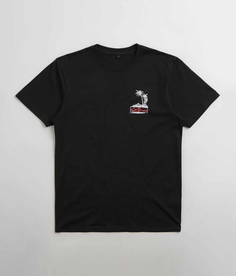 SkatePal Palms T-Shirt in Black