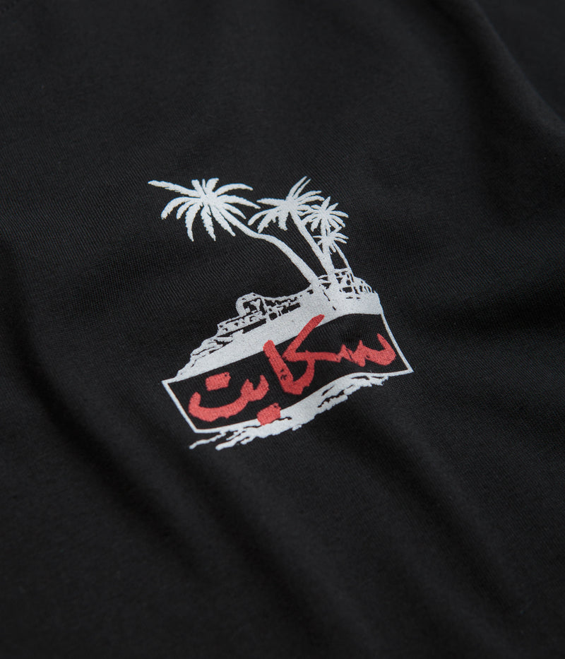 SkatePal Palms T-Shirt in Black