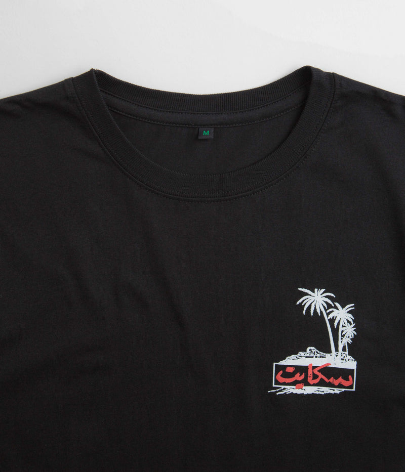 SkatePal Palms T-Shirt in Black