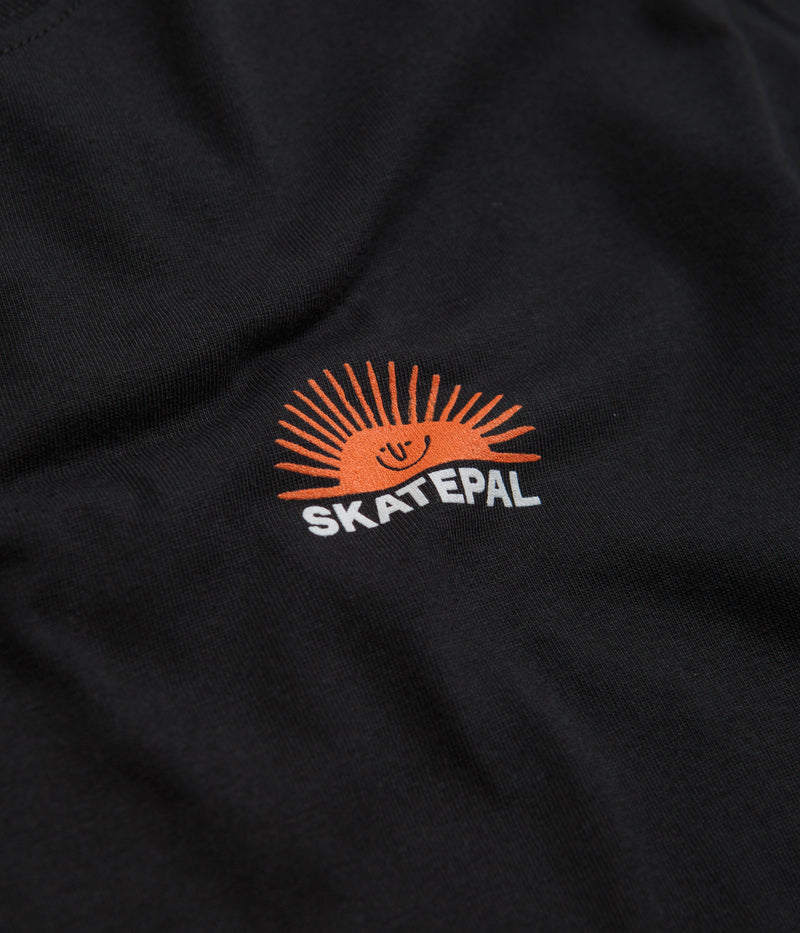 SkatePal Sun T-Shirt in Black