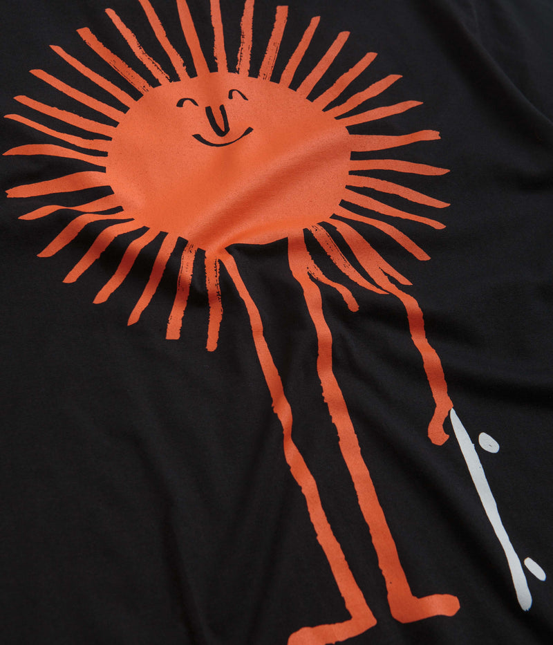SkatePal Sun T-Shirt in Black