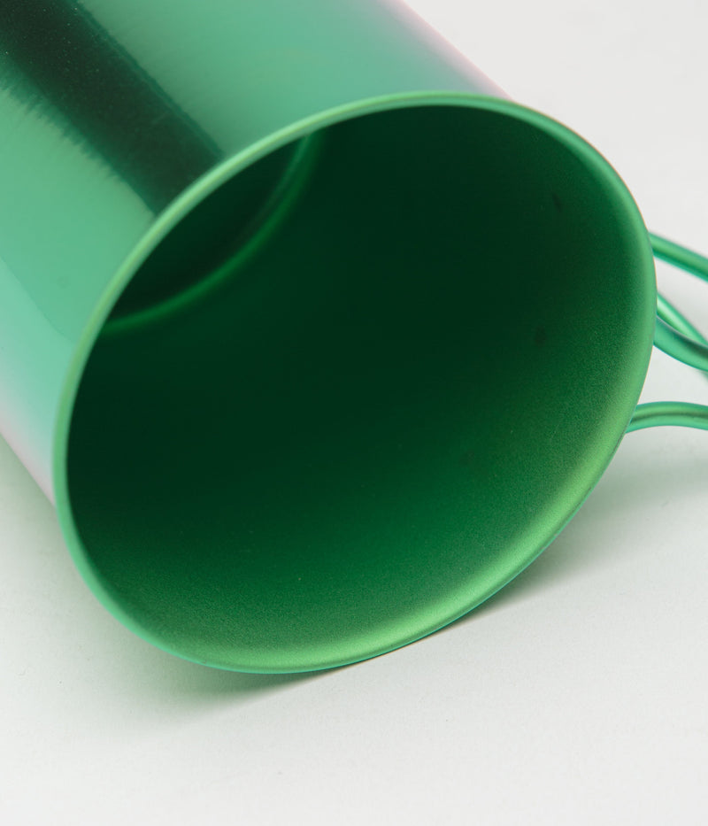 Snow Peak Titanium Single Wall 450ml Mug in Anodized Ocean Green