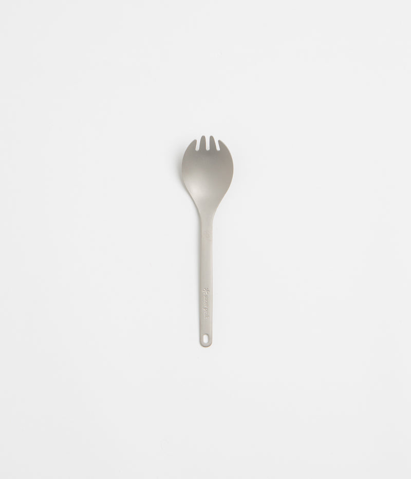 Snow Peak Titanium Spork in Silver