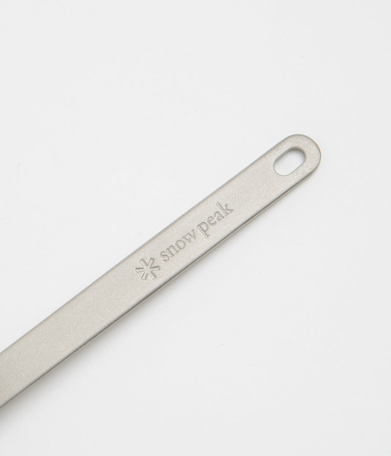 Snow Peak Titanium Spork in Silver