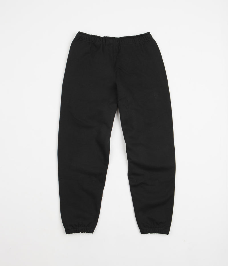 Nike Solo Swoosh Fleece Sweatpants in Black and White