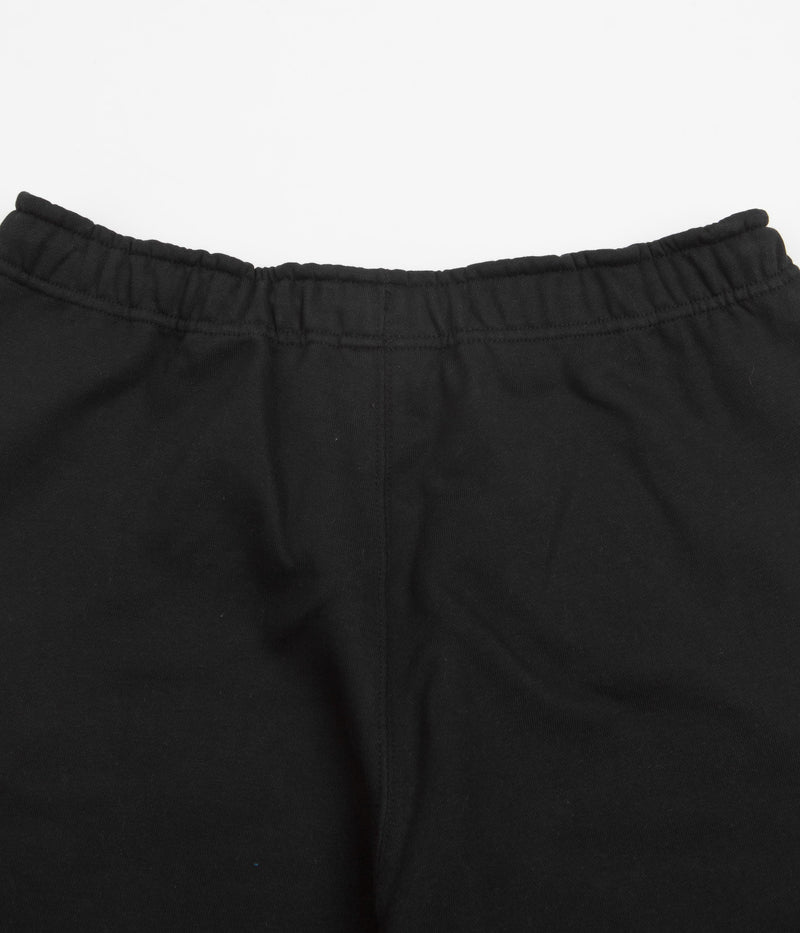 Nike Solo Swoosh Fleece Sweatpants in Black and White