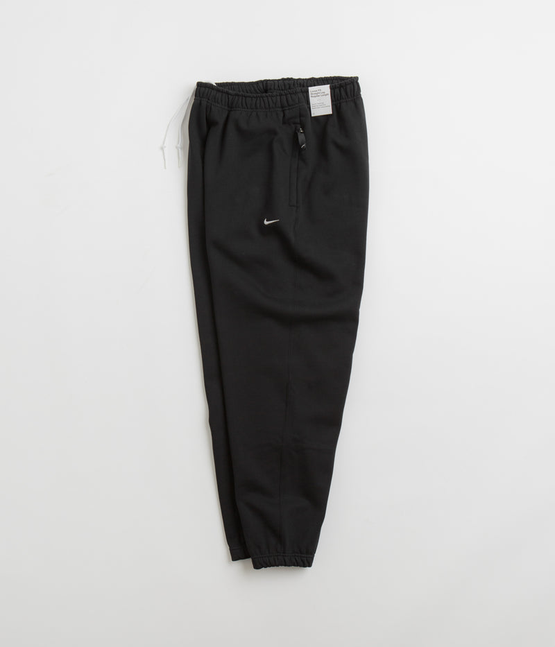 Nike Solo Swoosh Sweatpants in Black and White