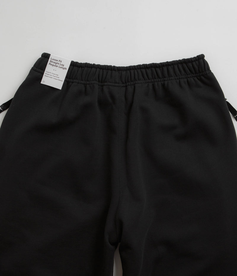 Nike Solo Swoosh Sweatpants in Black and White