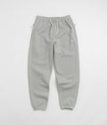 Nike Solo Swoosh Sweatpants in Dark Grey Heather and White