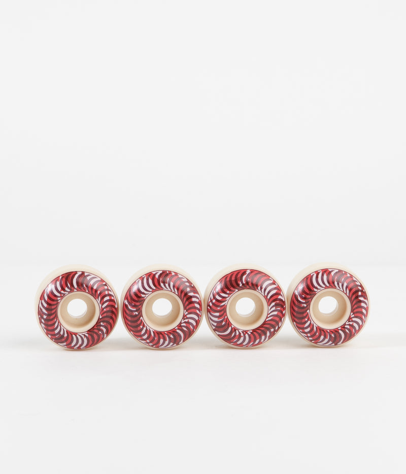 Spitfire Formula Four Camo Classics 99DU Wheels in Red and 51mm