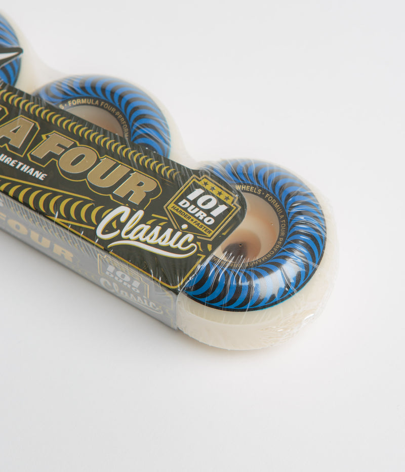Spitfire Formula Four Classic 101DU Wheels in Blue and 56mm