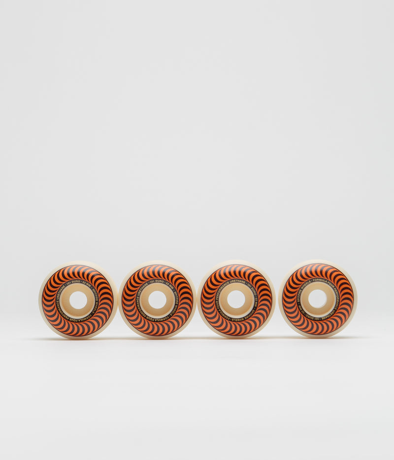 Spitfire Formula Four Classic 101DU Wheels in Orange and 53mm