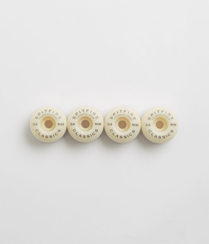 Spitfire Formula Four Classic 97DU Wheels in Natural and 54mm