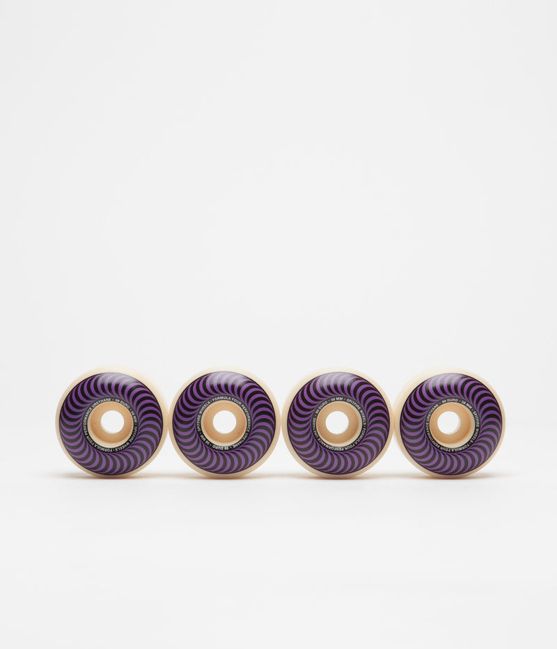 Spitfire Formula Four Classic 99DU Wheels in Purple and 58mm