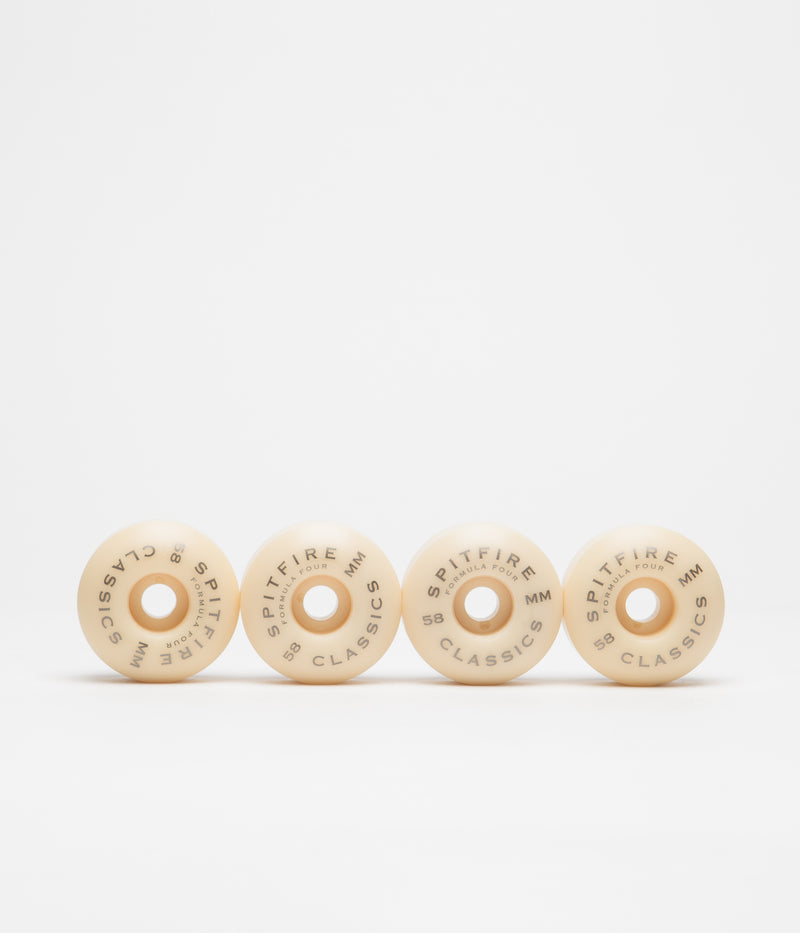 Spitfire Formula Four Classic 99DU Wheels in Purple and 58mm