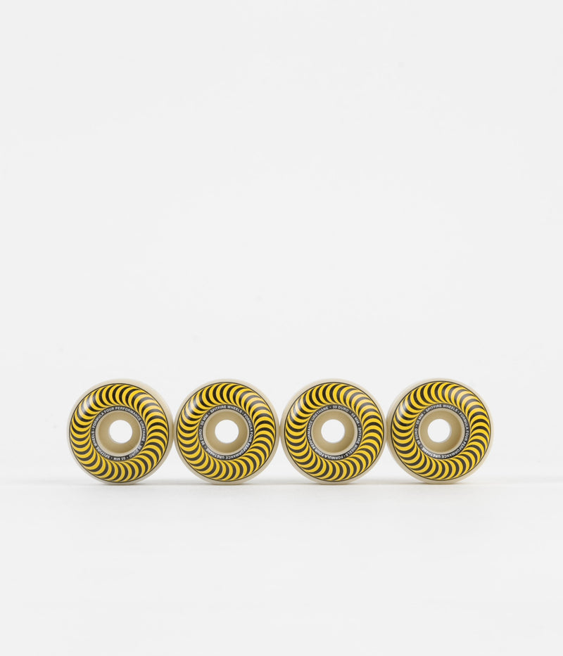 Spitfire Formula Four Classic 99DU Wheels in Yellow and 55mm
