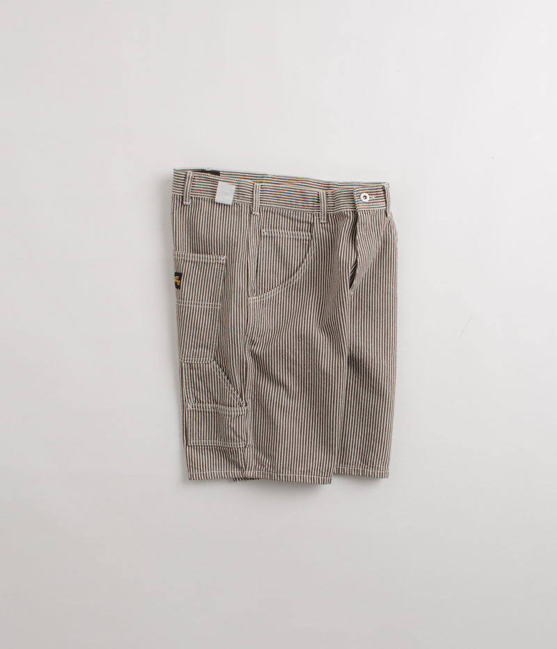 Stan Ray Big Job Shorts in Black Stone Hickory