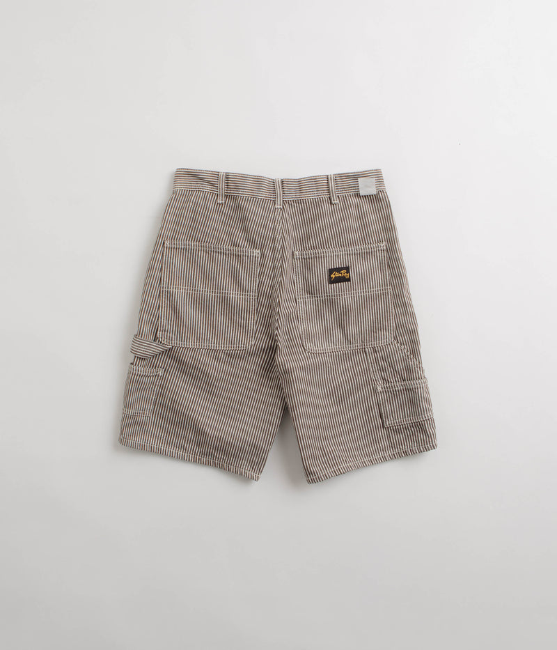 Stan Ray Big Job Shorts in Black Stone Hickory