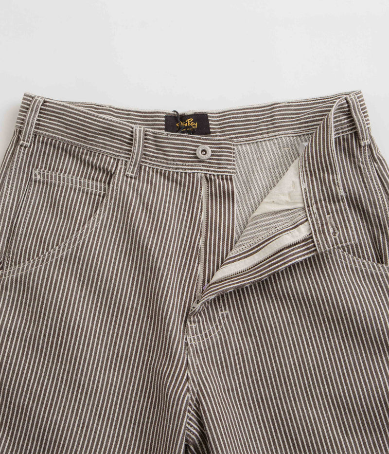 Stan Ray Big Job Shorts in Black Stone Hickory