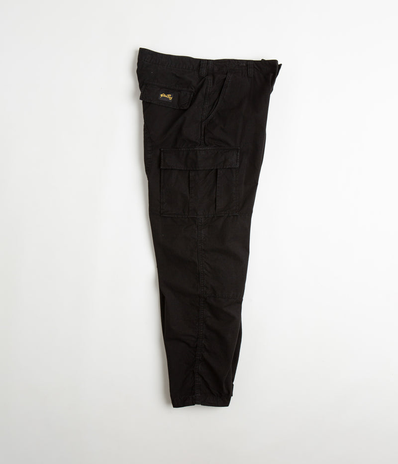 Stan Ray Cargo Pants in Black Ripstop