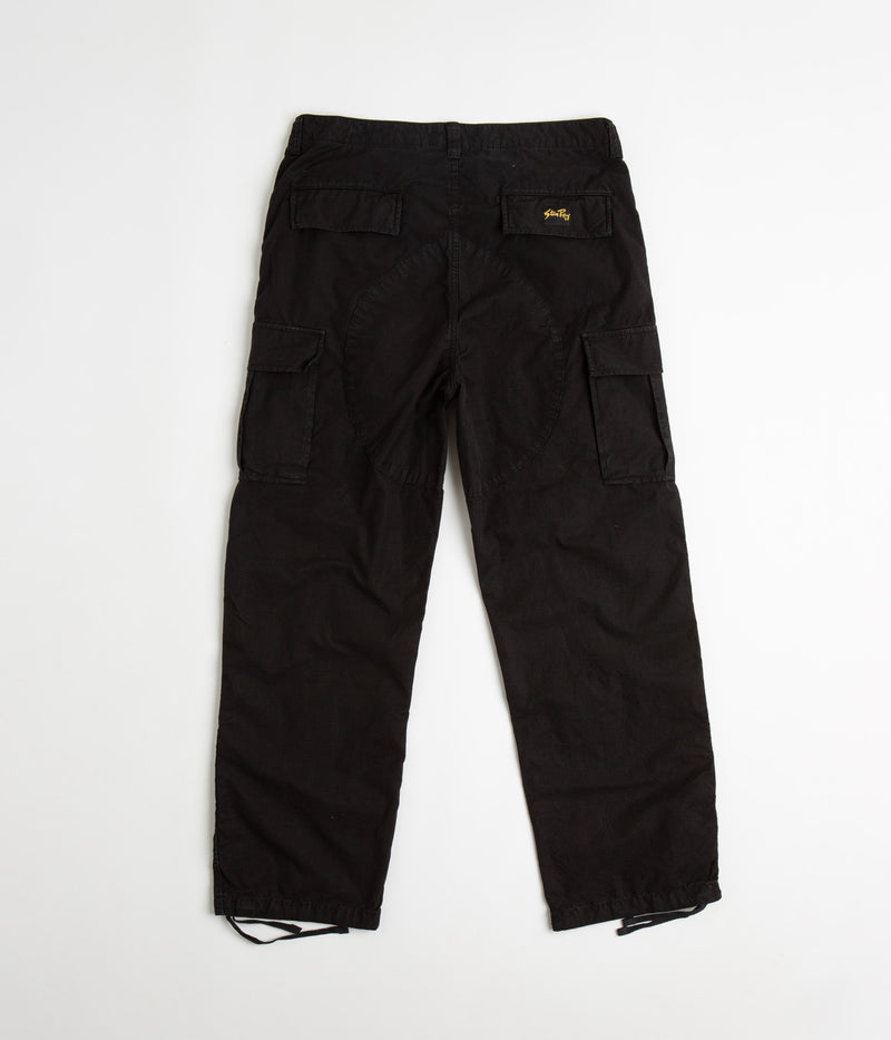 Stan Ray Cargo Pants in Black Ripstop