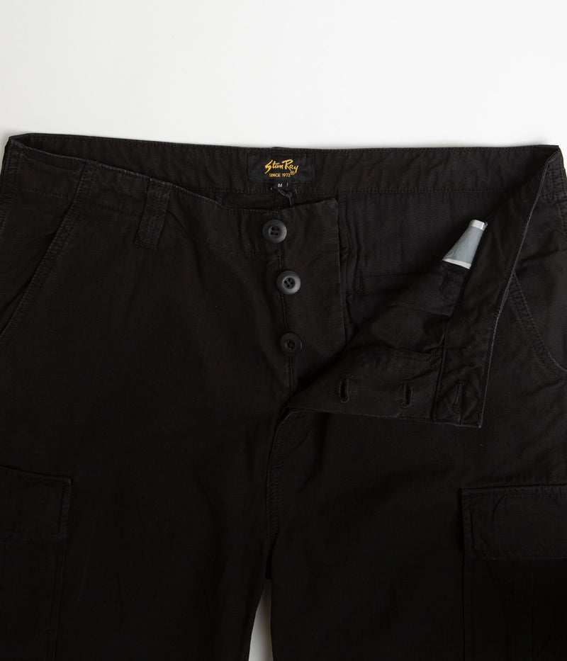 Stan Ray Cargo Pants in Black Ripstop