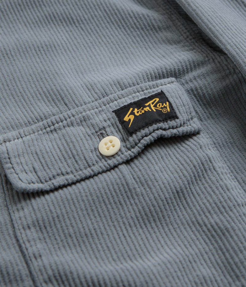 Stan Ray CPO Shirt in Battle Grey Cord